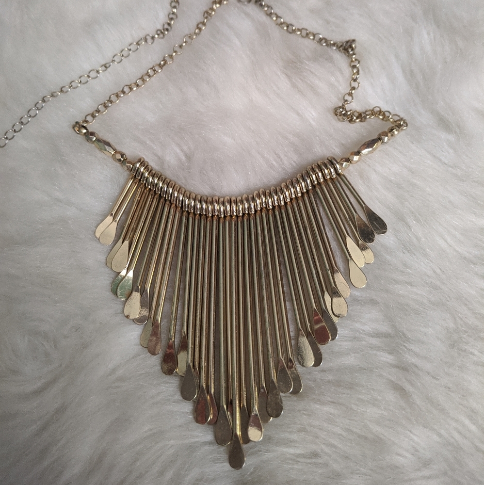 Gold Statement Necklace